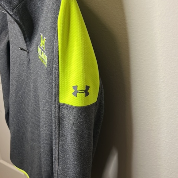 Under Armour Miami of Ohio 1/4 Zip UA Loose Pullover Sweatshirt MD - Picture 3 of 6